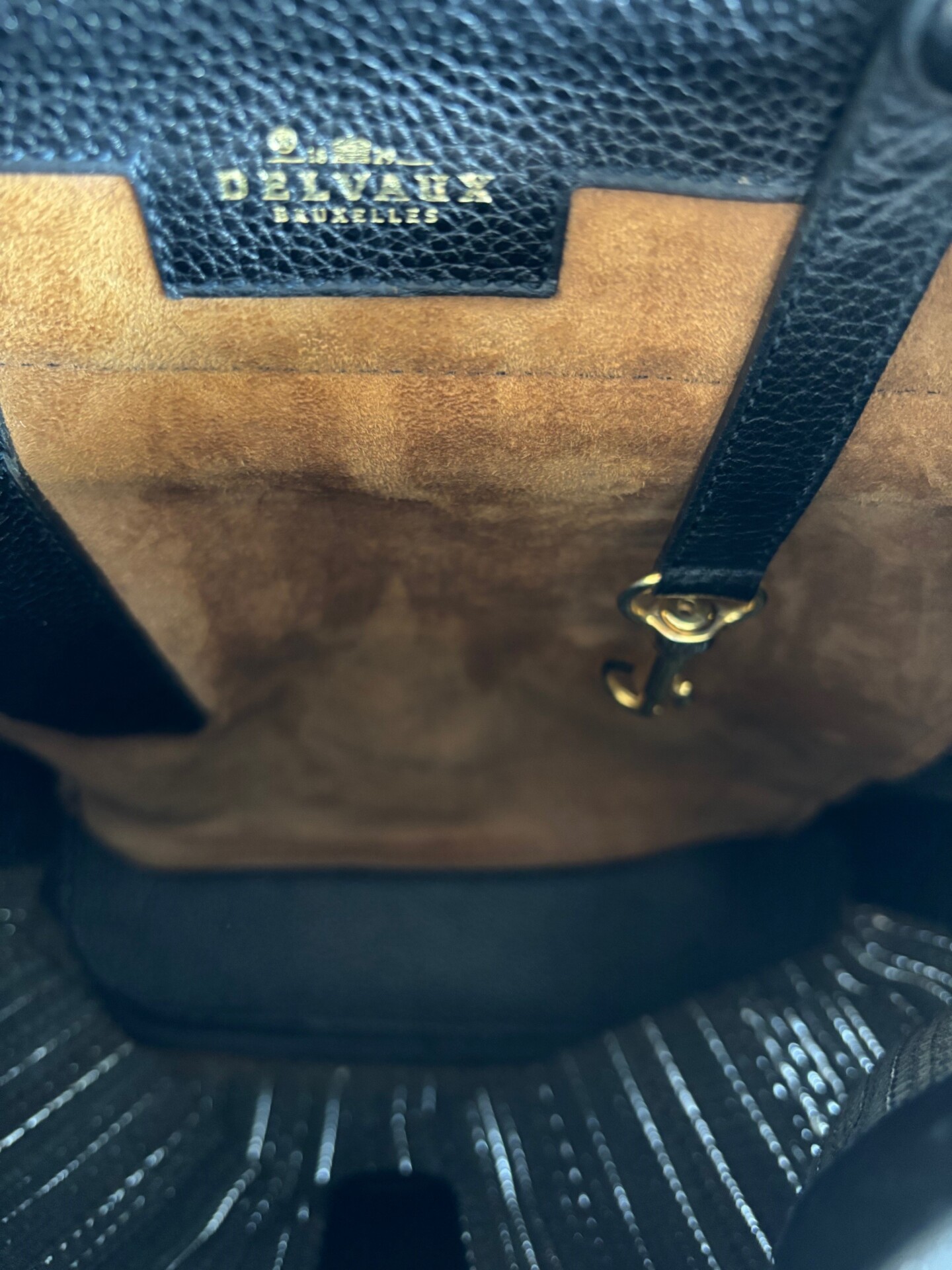 Delvaux Rosé backpack