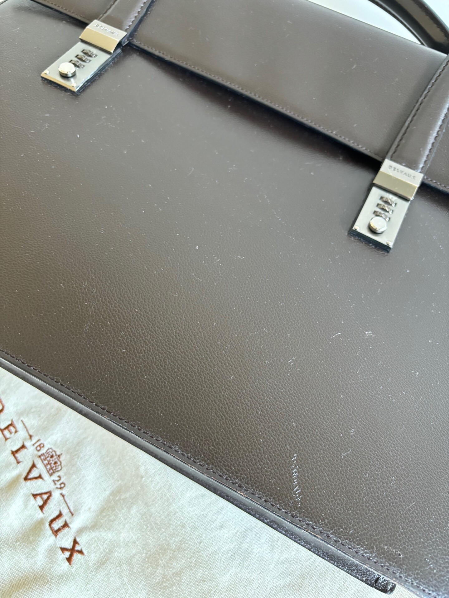 Delvaux briefcase Caractère 1+secret