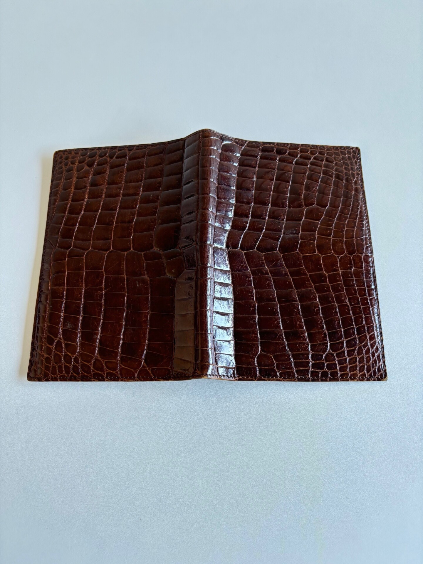 Delvaux portefeuille in croco